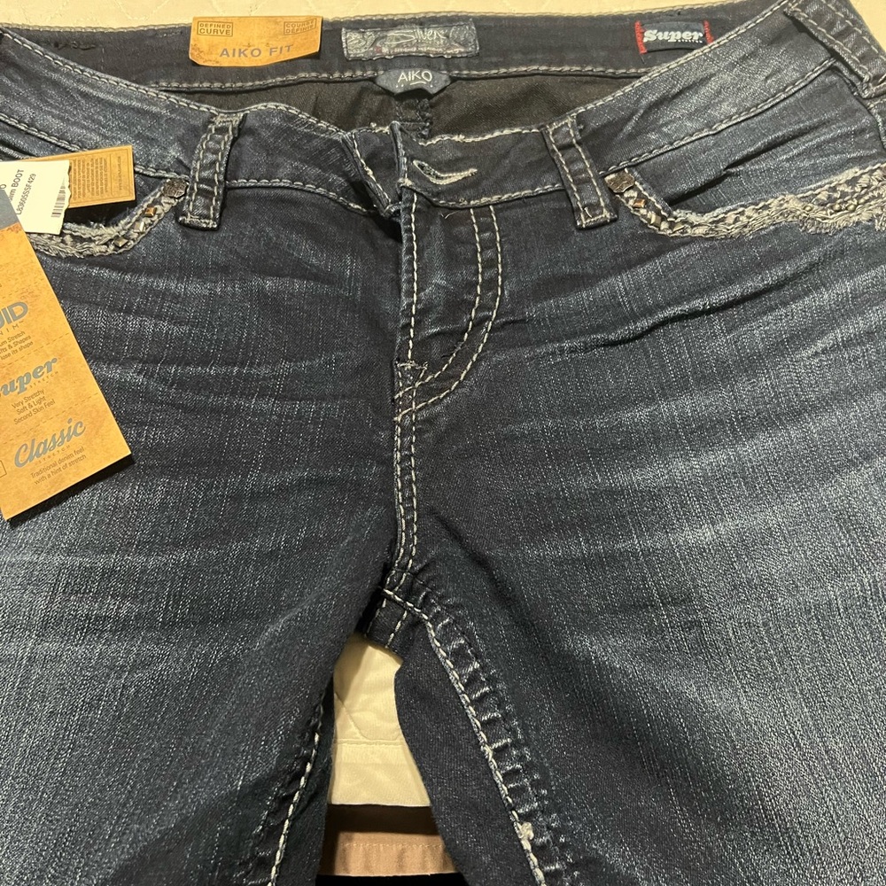 Silver Jeans Aiko Dark Wash Women's Jeans